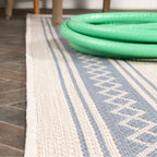 JONATHAN Y Havana Classic Diamond Border Indoor/Outdoor Area Rug