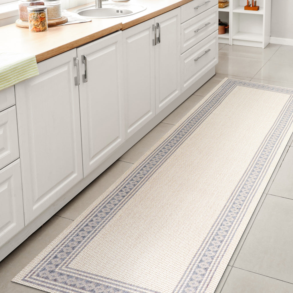 JONATHAN Y Havana Classic Diamond Border Indoor/Outdoor Area Rug