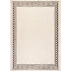 JONATHAN Y Havana Classic Diamond Border Indoor/Outdoor Area Rug