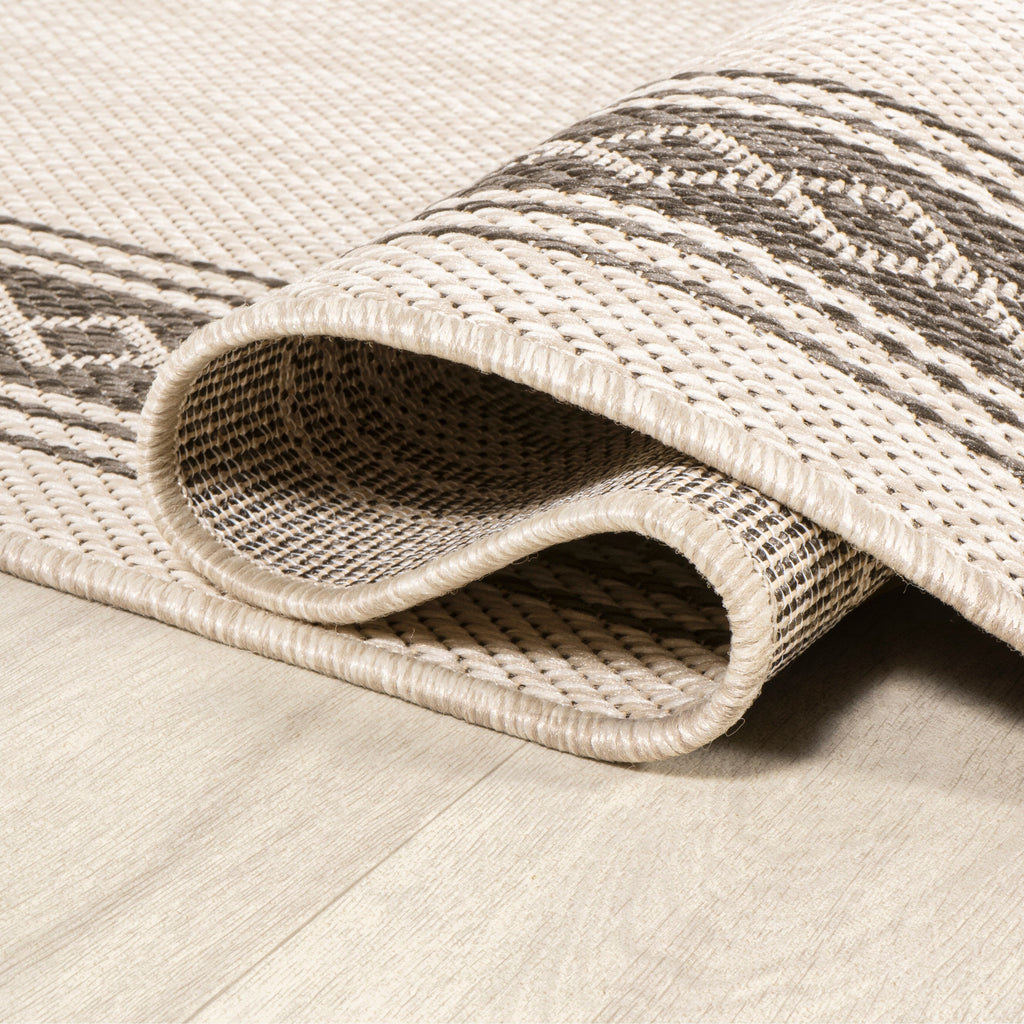 JONATHAN Y Havana Classic Diamond Border Indoor/Outdoor Area Rug