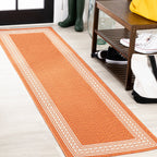 JONATHAN Y Havana Classic Diamond Border Indoor/Outdoor Area Rug