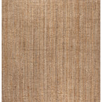 JONATHAN Y Hiro Hand Woven Boucle Chunky Jute Area Rug