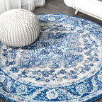 JONATHAN Y Inigo FLAIR Boho Vintage Medallion Area Rug