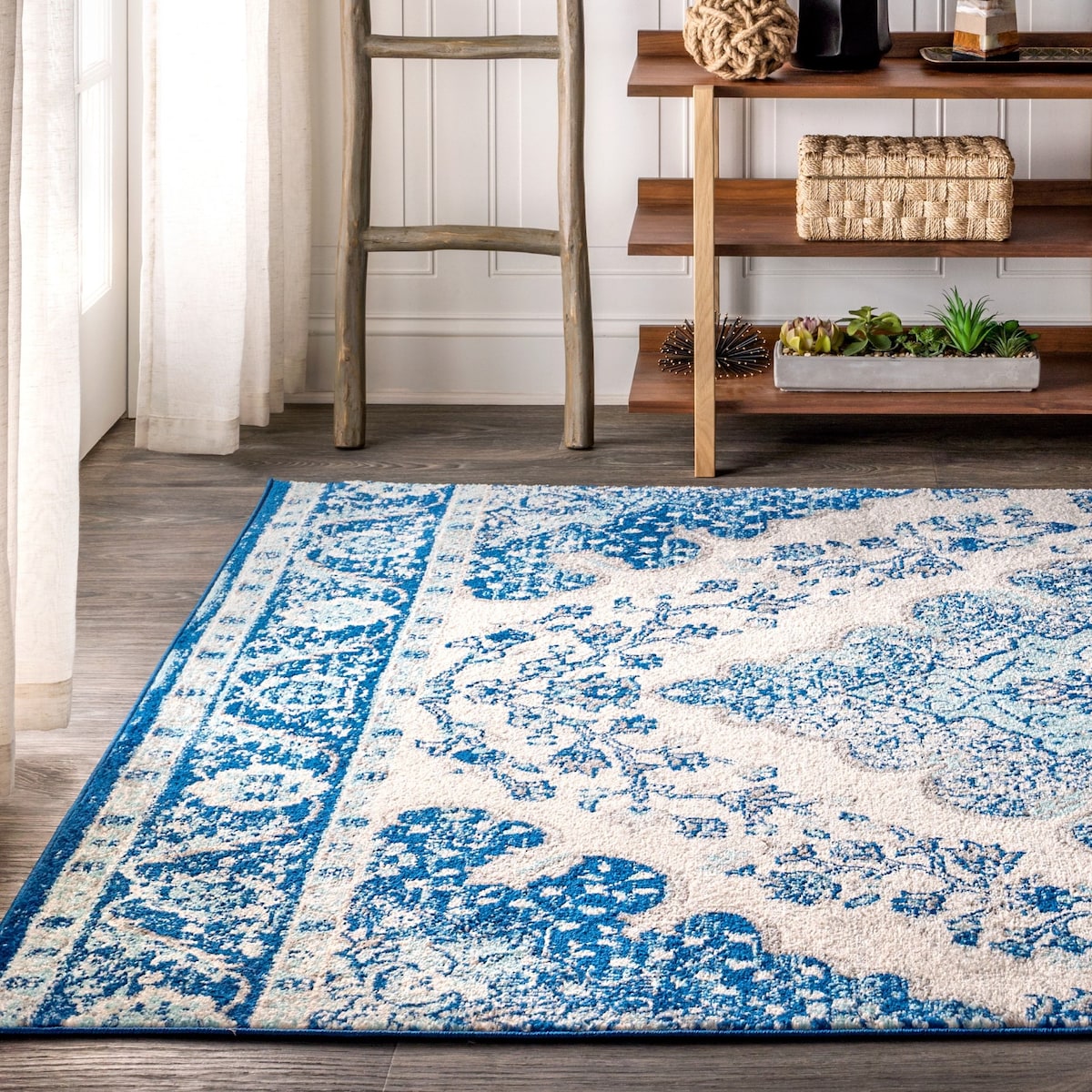 JONATHAN Y Inigo FLAIR Boho Vintage Medallion Area Rug