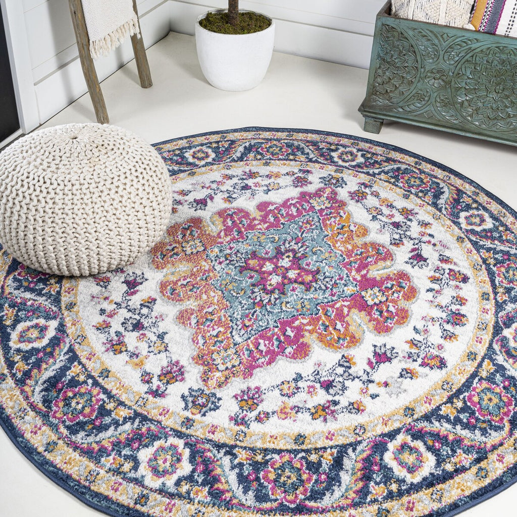 JONATHAN Y Inigo FLAIR Boho Vintage Medallion Area Rug