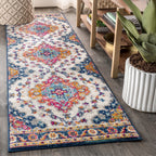 JONATHAN Y Inigo FLAIR Boho Vintage Medallion Area Rug