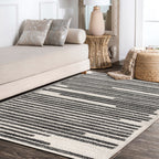 JONATHAN Y Aksil Modern Berber Stripe Area Rug