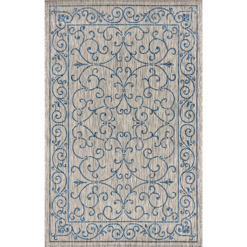 JONATHAN Y Filigree Textured Weave Indoor/Outdoor Area Rug
