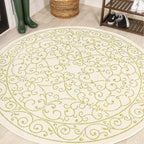 JONATHAN Y Filigree Textured Weave Indoor/Outdoor Area Rug