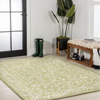 JONATHAN Y Filigree Textured Weave Indoor/Outdoor Area Rug