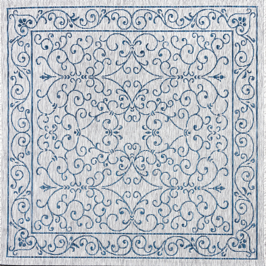 JONATHAN Y Filigree Textured Weave Indoor/Outdoor Area Rug