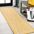 JONATHAN Y Filigree Textured Weave Indoor/Outdoor Area Rug