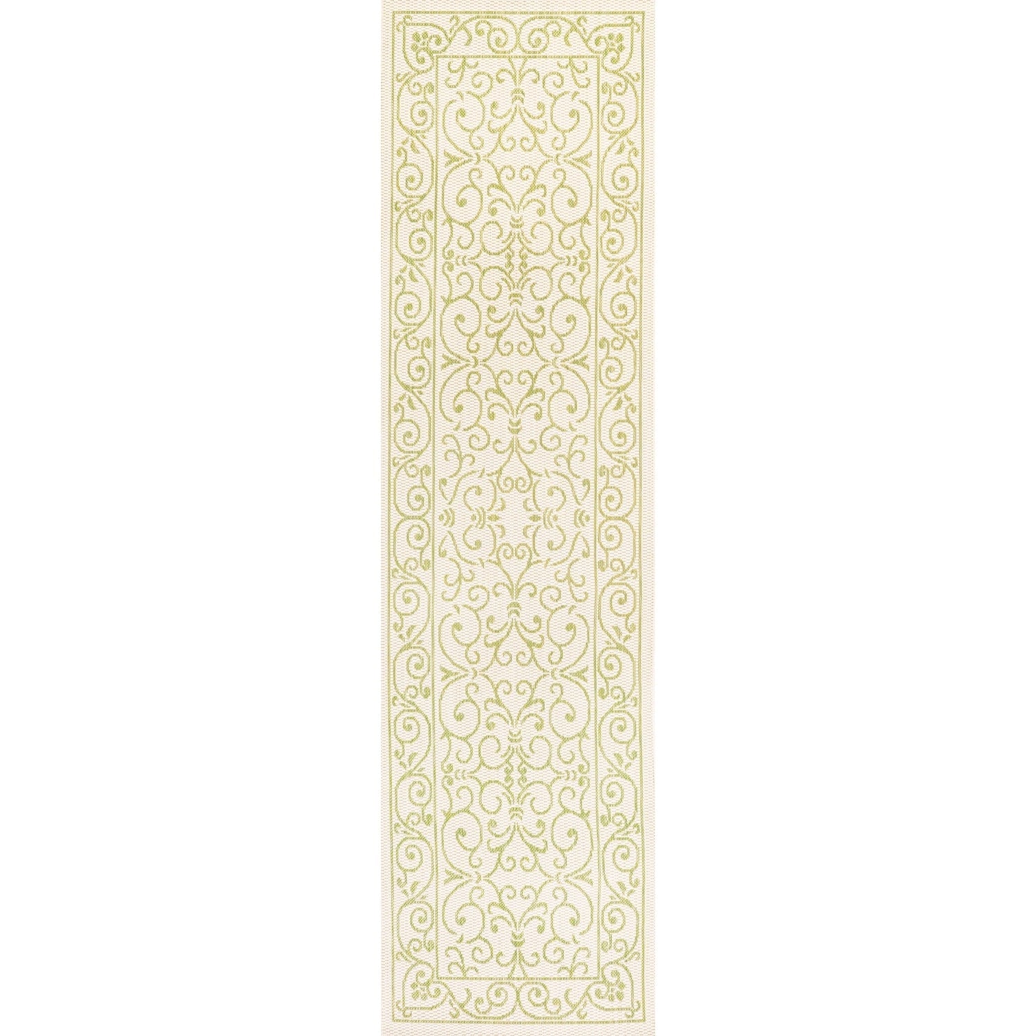 JONATHAN Y Filigree Textured Weave Indoor/Outdoor Area Rug