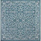 JONATHAN Y Filigree Textured Weave Indoor/Outdoor Area Rug