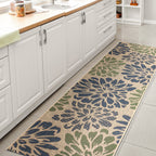 JONATHAN Y Floral Textured Weave Indoor/Outdoor Area Rug