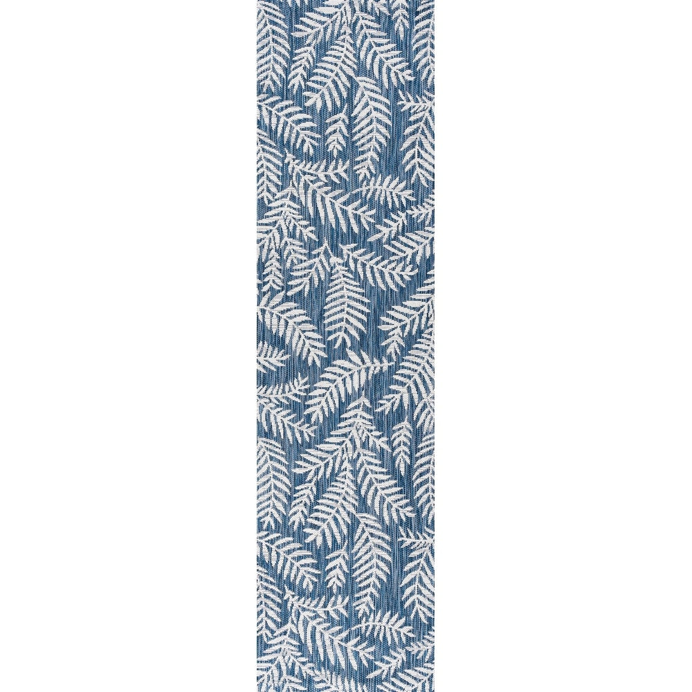 JONATHAN Y Galon Palm Frond Indoor/Outdoor Area Rug