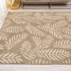JONATHAN Y Galon Palm Frond Indoor/Outdoor Area Rug