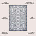 JONATHAN Y Ourika Textured Weave Indoor/Outdoor Area Rug