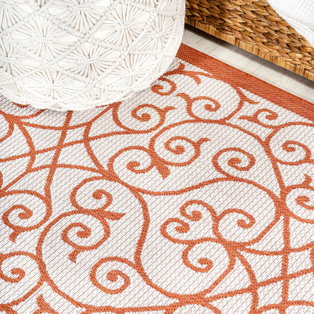 JONATHAN Y Ourika Textured Weave Indoor/Outdoor Area Rug