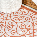 JONATHAN Y Ourika Textured Weave Indoor/Outdoor Area Rug