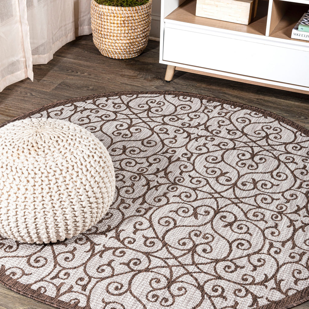 JONATHAN Y Ourika Textured Weave Indoor/Outdoor Area Rug