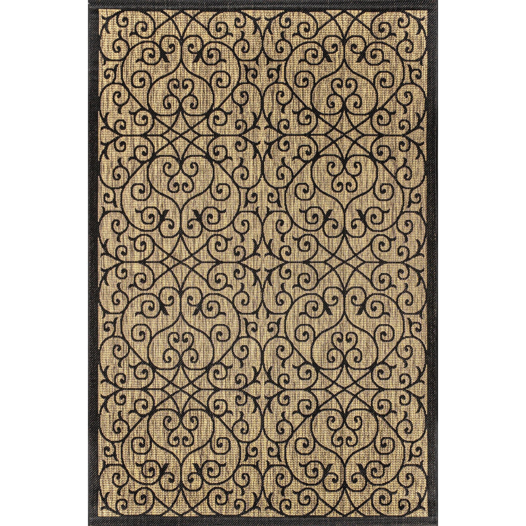 JONATHAN Y Ourika Textured Weave Indoor/Outdoor Area Rug