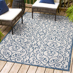 JONATHAN Y Ourika Textured Weave Indoor/Outdoor Area Rug