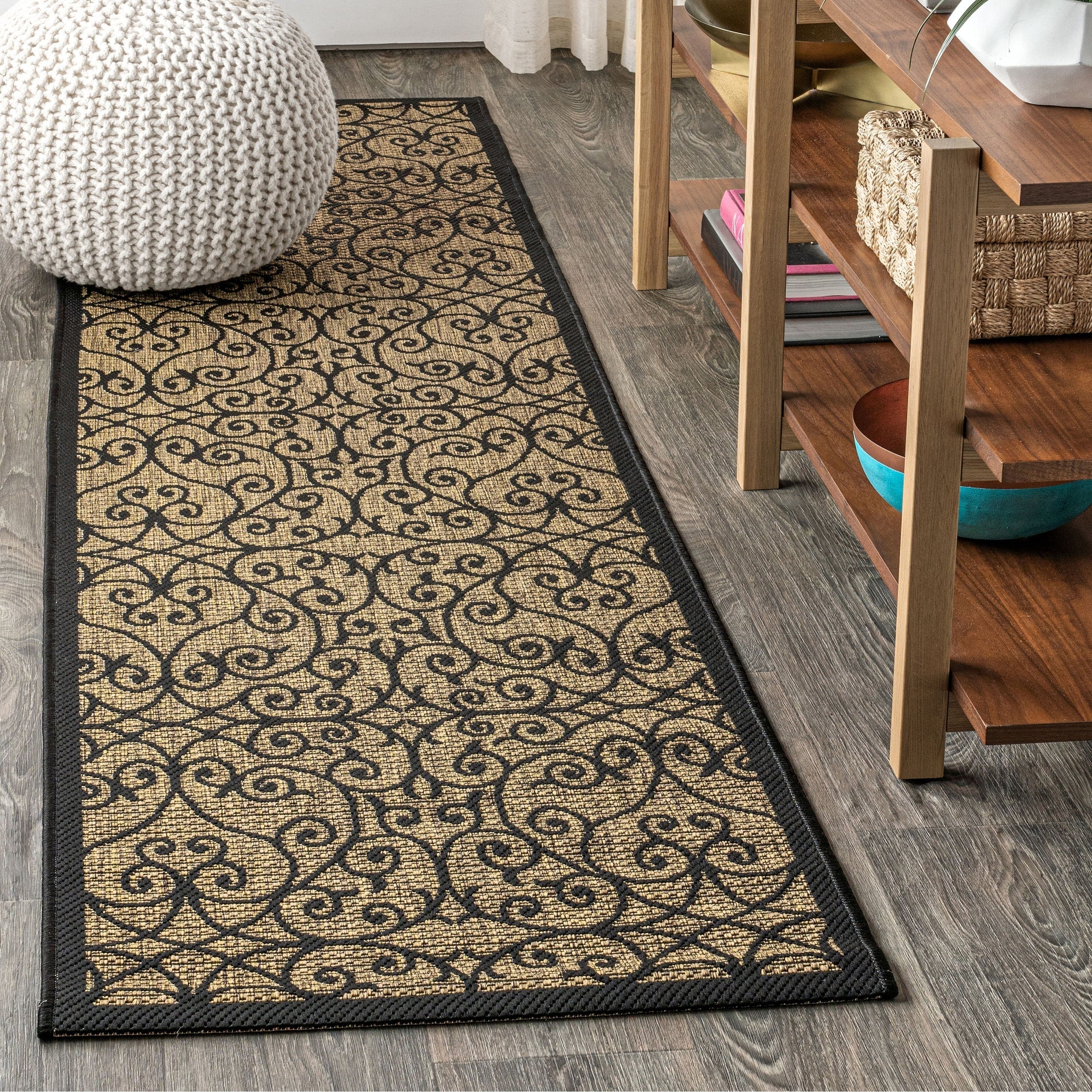 JONATHAN Y Ourika Textured Weave Indoor/Outdoor Area Rug