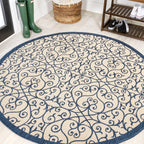 JONATHAN Y Ourika Textured Weave Indoor/Outdoor Area Rug
