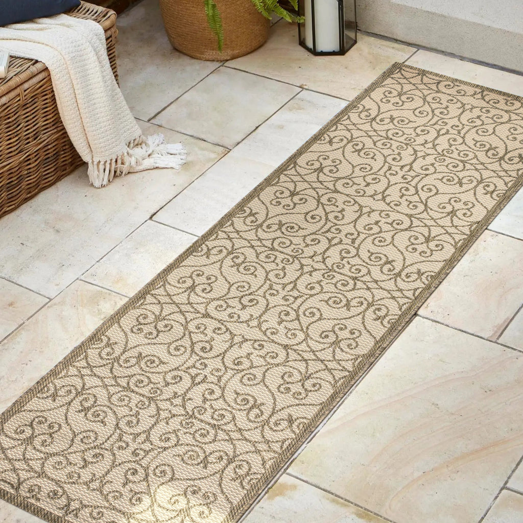 JONATHAN Y Ourika Textured Weave Indoor/Outdoor Area Rug