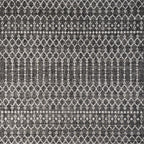 JONATHAN Y Trebol Moroccan Geometric Textured Weave Indoor/Outdoor Area Rug