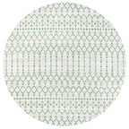 JONATHAN Y Trebol Moroccan Geometric Textured Weave Indoor/Outdoor Area Rug