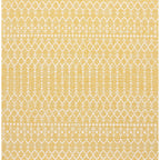 JONATHAN Y Trebol Moroccan Geometric Textured Weave Indoor/Outdoor Area Rug