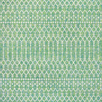 JONATHAN Y Trebol Moroccan Geometric Textured Weave Indoor/Outdoor Area Rug