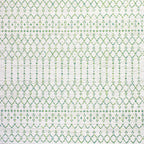 JONATHAN Y Trebol Moroccan Geometric Textured Weave Indoor/Outdoor Area Rug