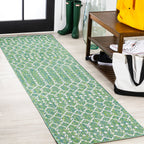 JONATHAN Y Trebol Moroccan Geometric Textured Weave Indoor/Outdoor Area Rug