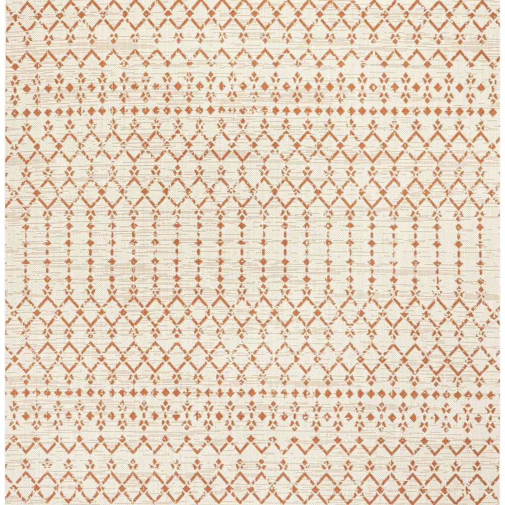 JONATHAN Y Trebol Moroccan Geometric Textured Weave Indoor/Outdoor Area Rug