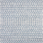 JONATHAN Y Trebol Moroccan Geometric Textured Weave Indoor/Outdoor Area Rug