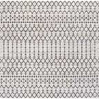 JONATHAN Y Trebol Moroccan Geometric Textured Weave Indoor/Outdoor Area Rug