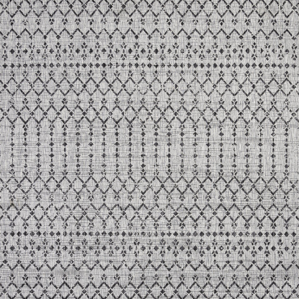 JONATHAN Y Trebol Moroccan Geometric Textured Weave Indoor/Outdoor Area Rug