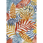 JONATHAN Y Aydin Palm Leaves Indoor/Outdoor Area Rug