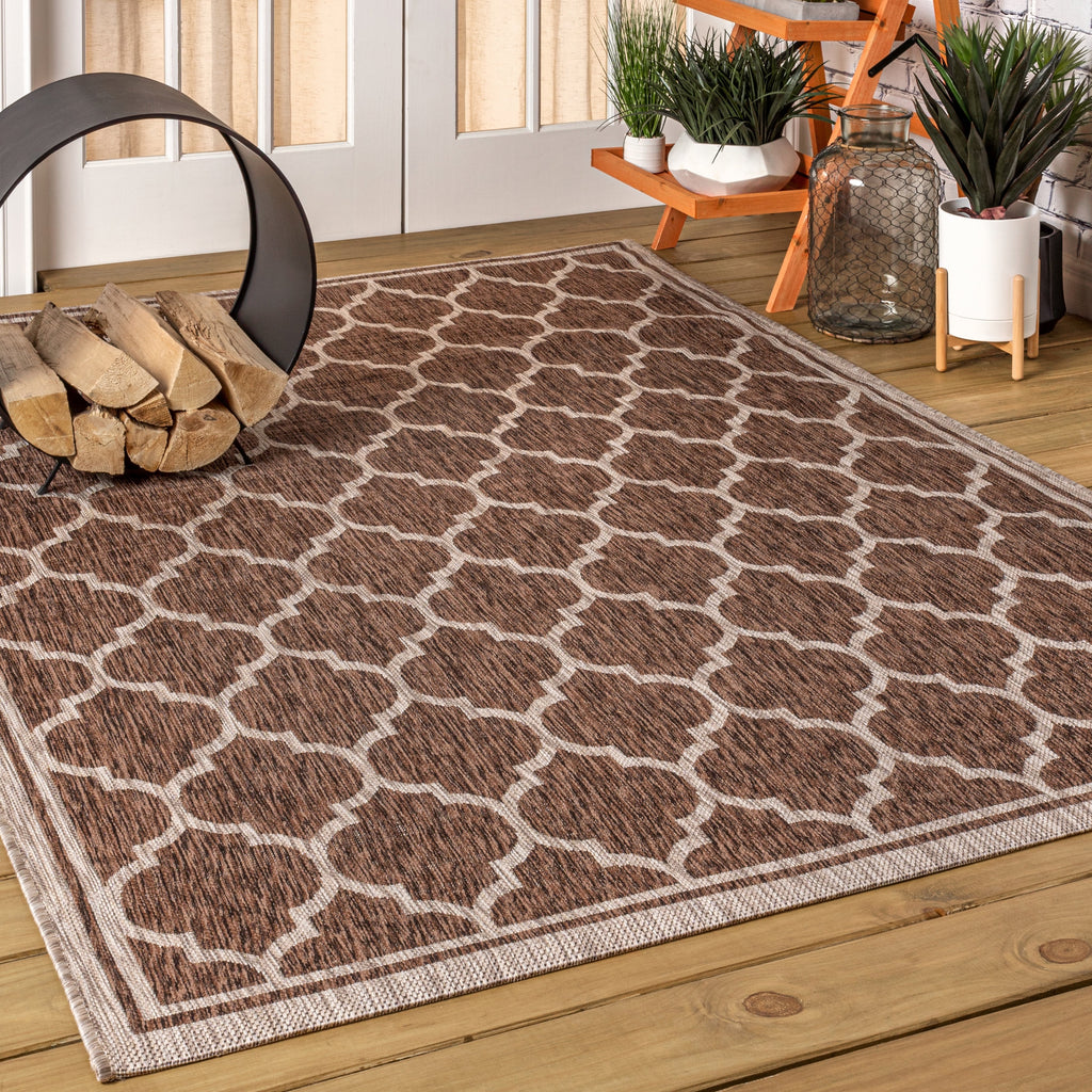 JONATHAN Y Zinnia Textured Weave Indoor/Outdoor Area Rug