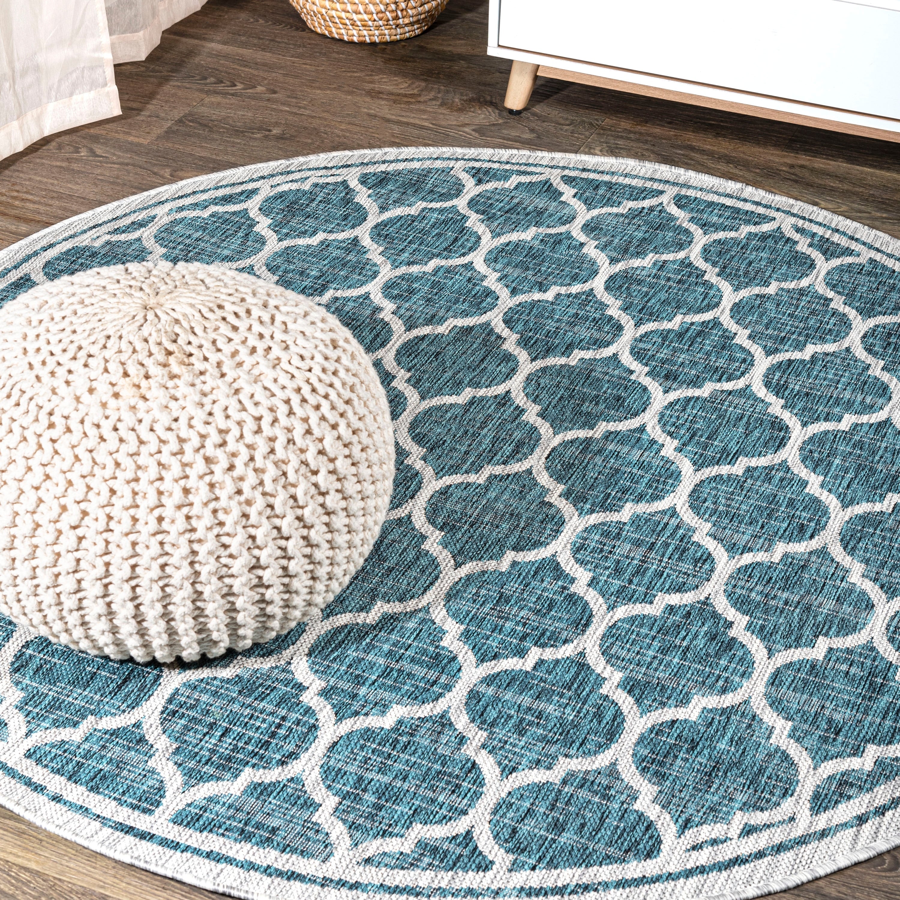 JONATHAN Y Zinnia Textured Weave Indoor/Outdoor Area Rug