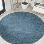JONATHAN Y Tumbling Solid Low-Pile Area Rug