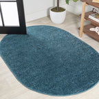 JONATHAN Y Tumbling Solid Low-Pile Area Rug