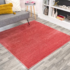 JONATHAN Y Tumbling Solid Low-Pile Area Rug