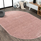 JONATHAN Y Tumbling Solid Low-Pile Area Rug