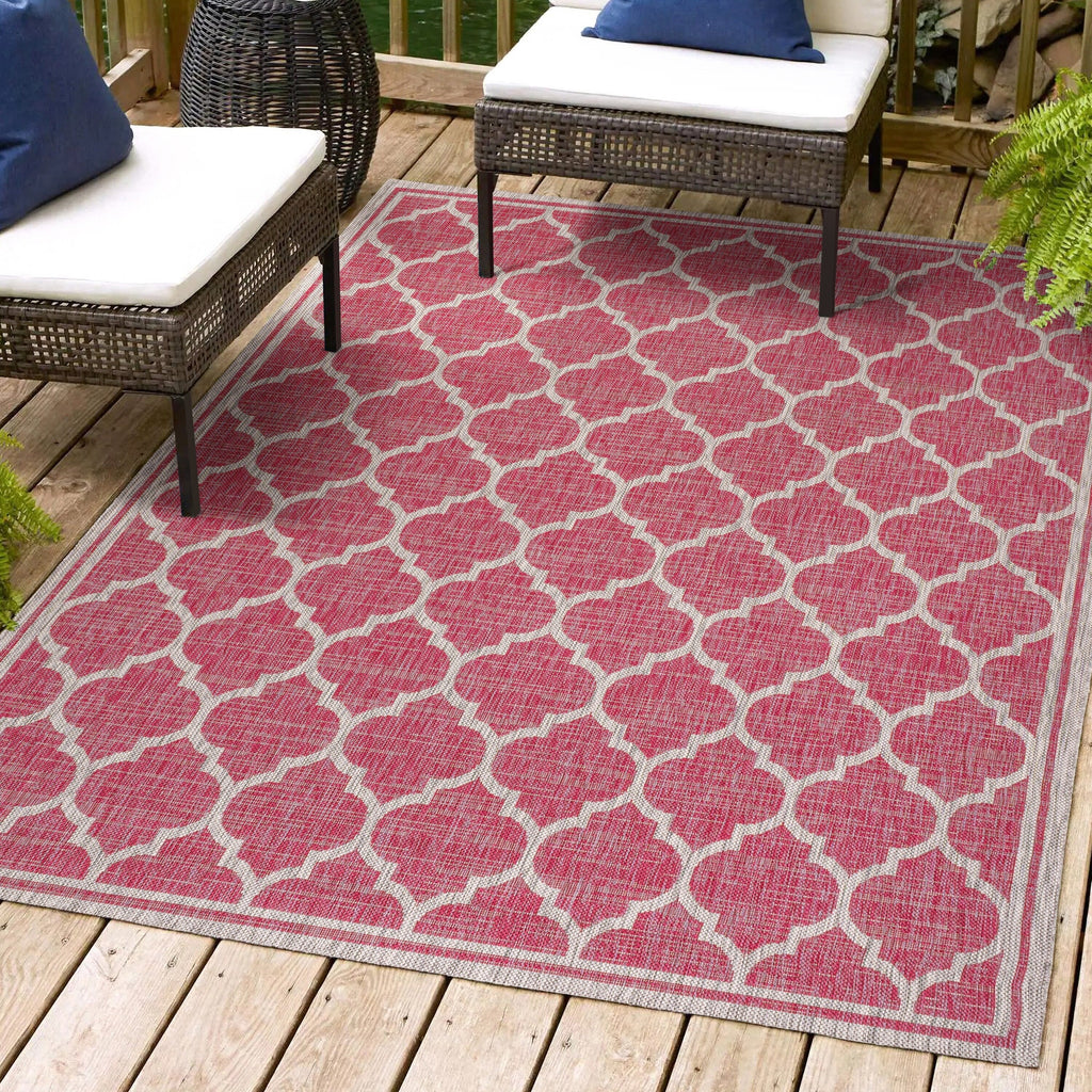 JONATHAN Y Zinnia Textured Weave Indoor/Outdoor Area Rug