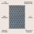 JONATHAN Y Zinnia Textured Weave Indoor/Outdoor Area Rug