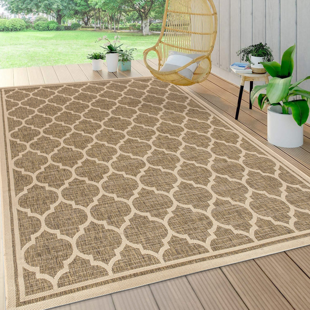 JONATHAN Y Zinnia Textured Weave Indoor/Outdoor Area Rug